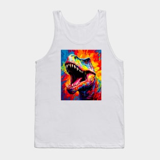 Colorful T-Rex #2 Tank Top